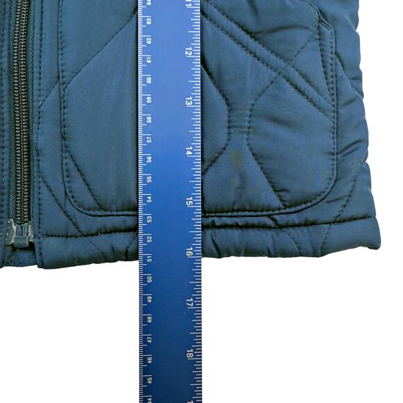 Baby Gap Navy Blue Quilted Jacket Coat  Preppy - Picture 9 of 9